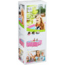 Каркасный бассейн INTEX PINK METAL FRAME 220х150х60 см, 1662 л 28266